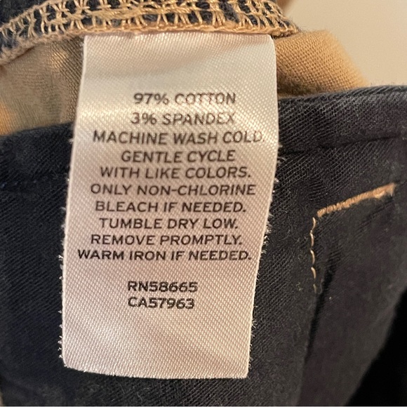 Nordstrom Boys Flat Front Khaki Chinos 14 - Picture 2 of 6